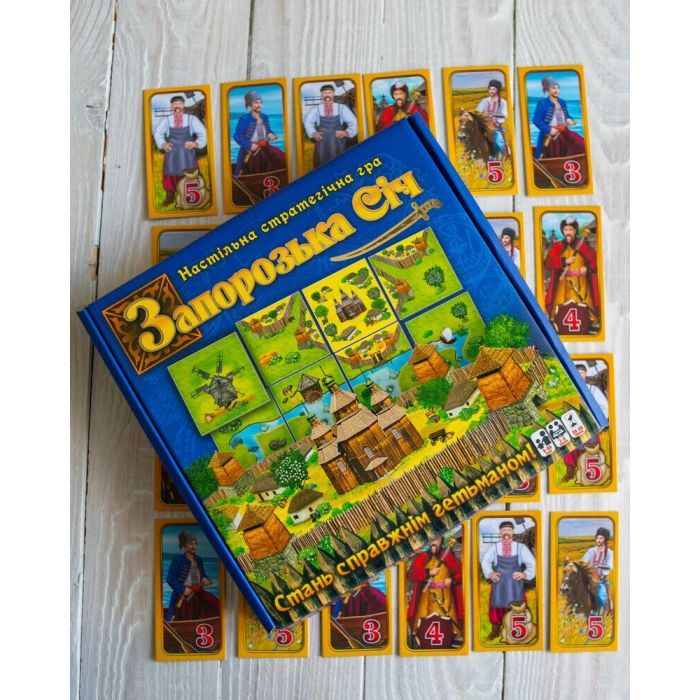 Настольная игра Ранок Запорожская Сечь (4823076145149) изображение 2