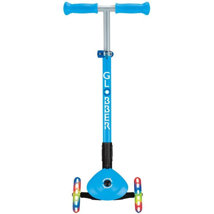 Самокат Globber серії Primo Foldable Lights блакитний Колеса з підсвічуванням (432-101-3) изображение 2