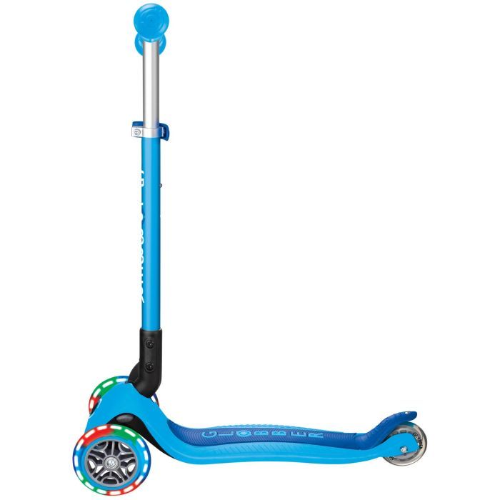 Самокат Globber серії Primo Foldable Lights блакитний Колеса з підсвічуванням (432-101-3) изображение 3