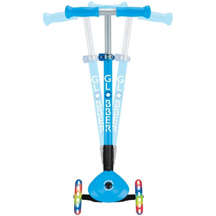 Самокат Globber серії Primo Foldable Lights блакитний Колеса з підсвічуванням (432-101-3) изображение 6
