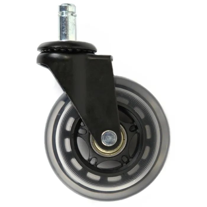 Ролик для кресла Аклас FI 11 бесшумный D-75, Прозрачный (00166278) изображение 3