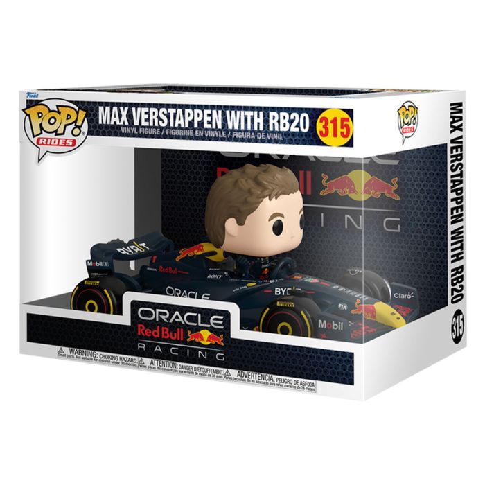 Фигурка Funko Pop Formula one Rides Макс Ферстаппен с RB20 (83921) изображение 2