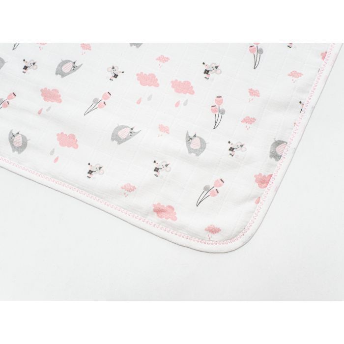 Рушник для купання дитячий Bibaby зі слоником (66304-cream) зображення 2