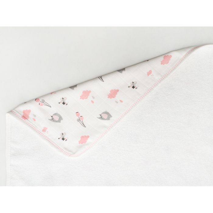 Рушник для купання дитячий Bibaby зі слоником (66304-cream) зображення 4