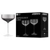 Набор бокалов Ardesto Black Mars Alcor 330мл, 2шт, скло, сірий (AR2633GF) изображение 3