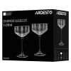 Набор бокалов Ardesto Black Mars Alcor 330мл, 2шт, скло, сірий (AR2633GF) изображение 4