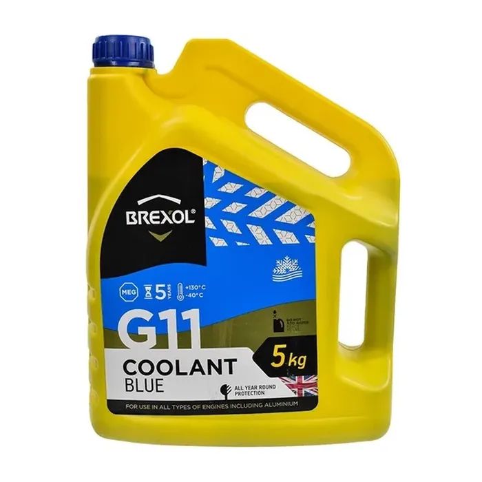 Антифриз BREXOL BLUE G11 Antifreeze 5kg (antf-021)