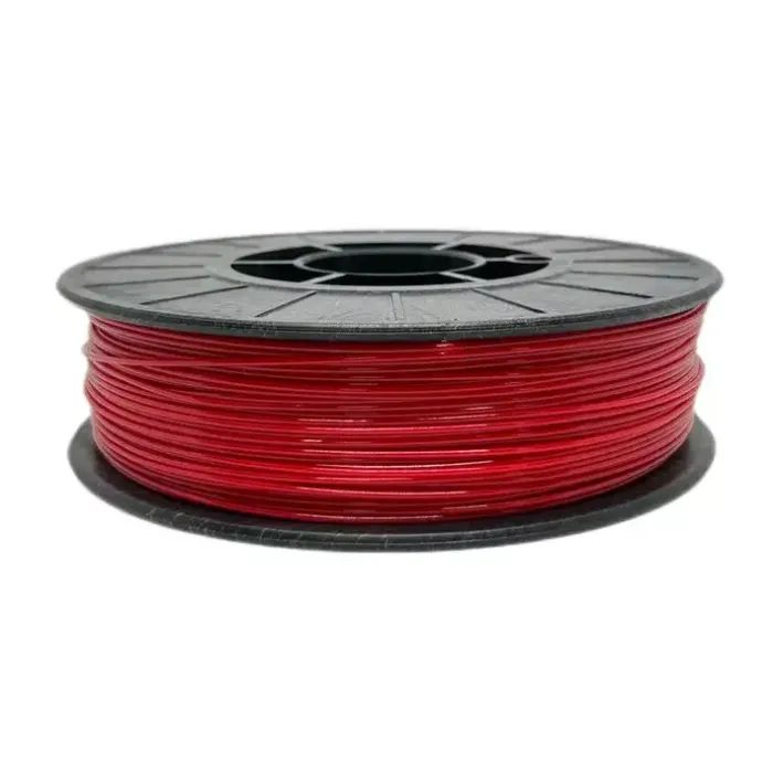 Пластик для 3D-принтера 3Dfilament PetG 1.75 мм, 0,75 кг Red (2100000015658) изображение 2
