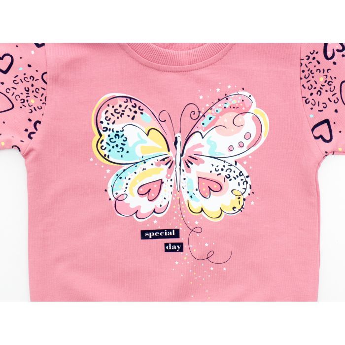 Спортивный костюм детский Breeze с бабочкой (22103-116G-pink) изображение 3