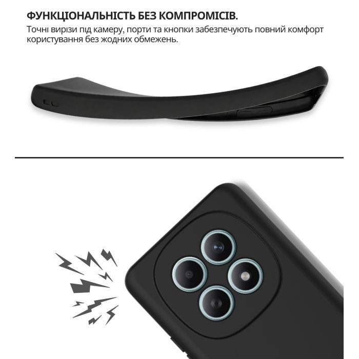 Чехол для мобильного телефона BeCover Xiaomi Redmi Note 15 5G Black (715049) изображение 5