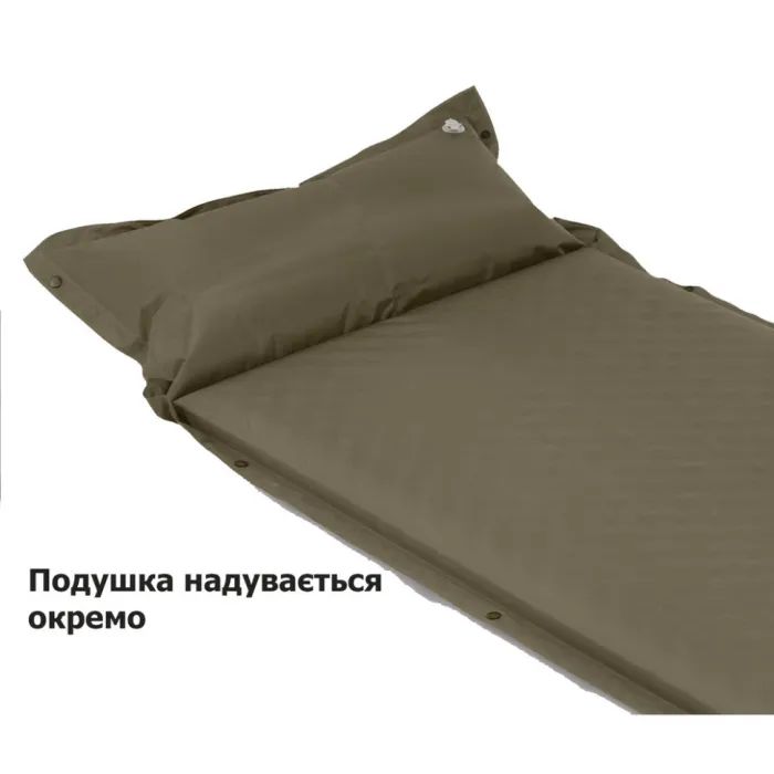 Туристический коврик Naturehike CNK2300DZ014, 60мм, темно-зелений (6976023923357) изображение 4
