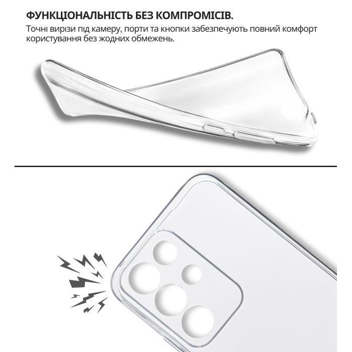 Чехол для мобильного телефона BeCover Realme C85 Pro Transparancy (715042) изображение 4