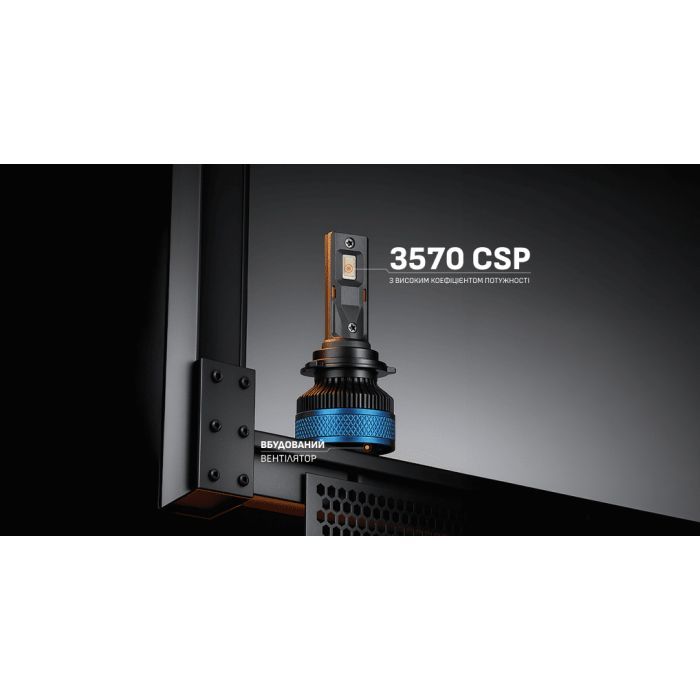 Автолампа PULSO LED-chips 3570 CSP/9-30V/2*65W/13000Lm/6000k (LC3-HB3) изображение 4