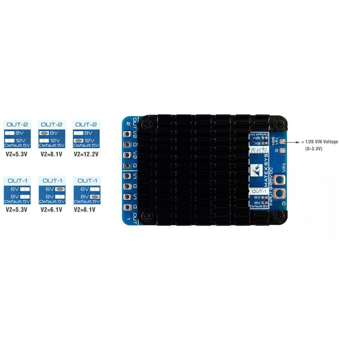 Модуль живлення MATEK PM20S-2 зображення 2