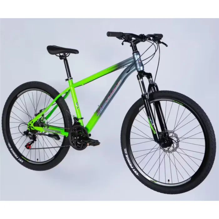 Велосипед Space 27.5" MARS DD FR рама-17" ST 2026 зелено-сріблястий (OPS-SP-27.5-068) зображення 2