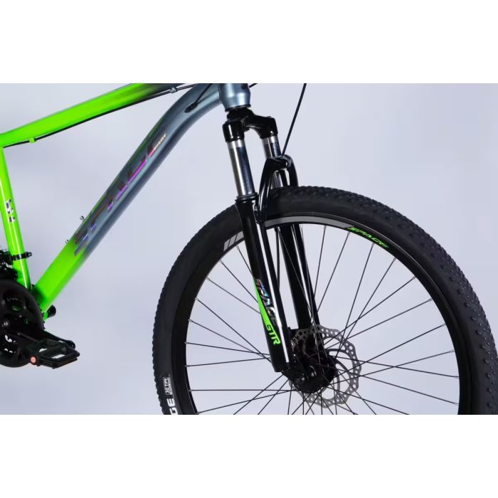 Велосипед Space 27.5" MARS DD FR рама-17" ST 2026 зелено-сріблястий (OPS-SP-27.5-068) зображення 4