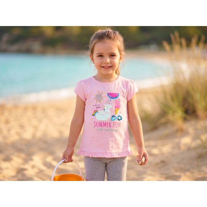 Набор детской одежды Breeze SUMMER FUN (13733-104G-pink) изображение 8