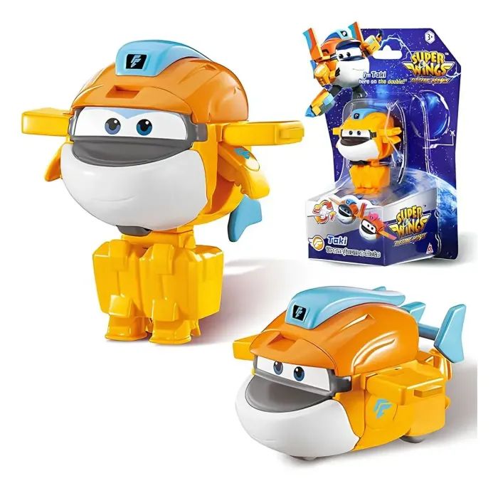 Фигурка Super Wings трансформер Transform-a-Bots Таки (Taki), 5 см (YW780058) изображение 3