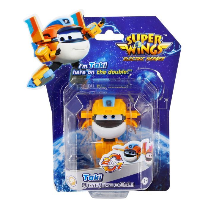 Фигурка Super Wings трансформер Transform-a-Bots Таки (Taki), 5 см (YW780058) изображение 4
