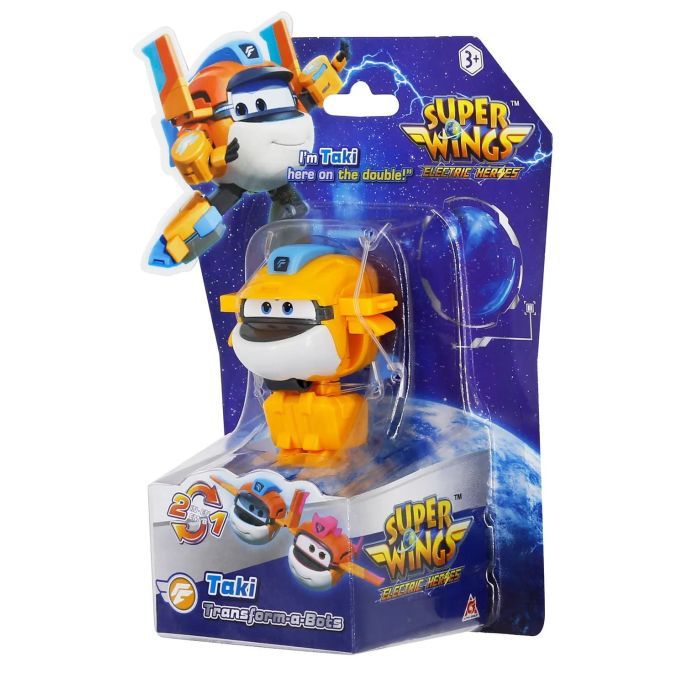 Фигурка Super Wings трансформер Transform-a-Bots Таки (Taki), 5 см (YW780058) изображение 6