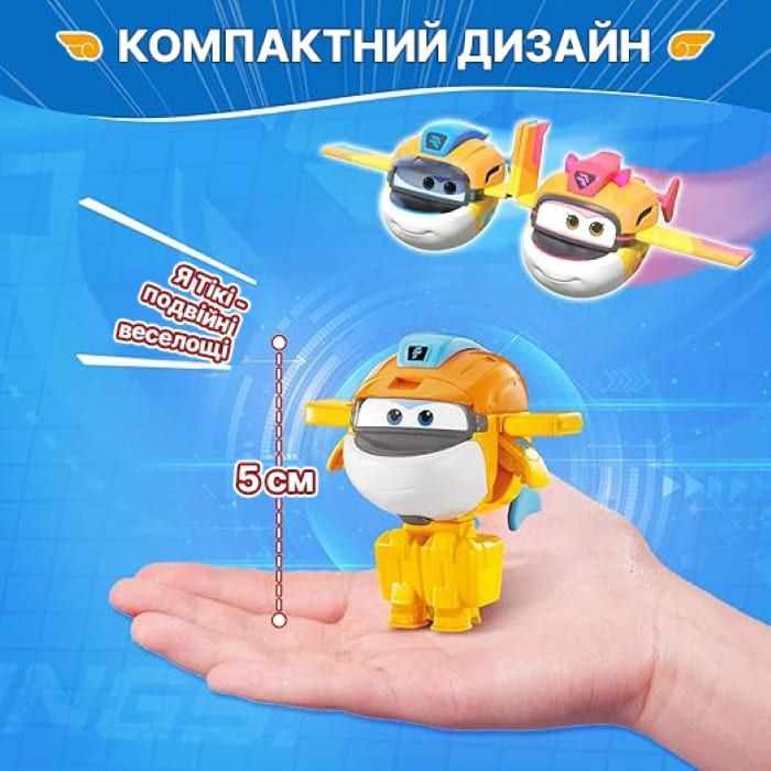 Фигурка Super Wings трансформер Transform-a-Bots Таки (Taki), 5 см (YW780058) изображение 8