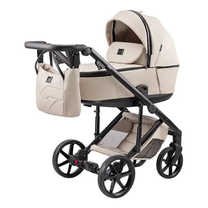 Коляска Adamex 2 в 1 Dolce Eco SA-15 рожева пудра (681945) изображение 2