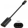 Переходник USB-C M to HDMI F 0.15m 4K60Hz black Choetech (HUB-H04BK-V5) изображение 2