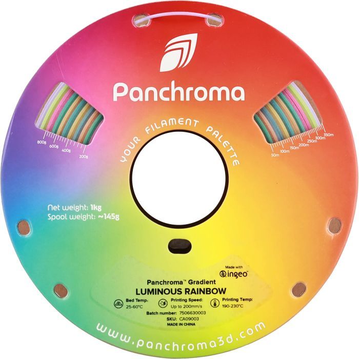 Пластик для 3D-принтера Polymaker PLA PANCHROMA GRADIENT 1,75mm 1kg SILK WATER (CA03036) изображение 2