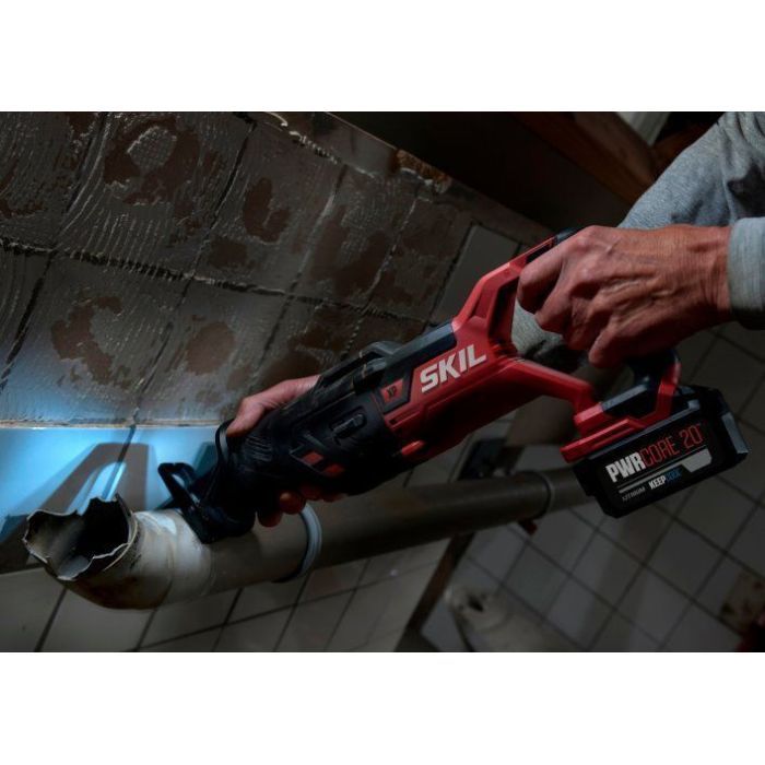 Сабельная пила Skil 3480 CB XP, бесщеточный, 4.0 Ah, ЗУ (SW1E3480CB+BC1E3111A) изображение 4