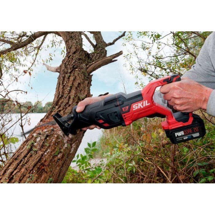 Сабельная пила Skil 3480 CB XP, бесщеточный, 4.0 Ah, ЗУ (SW1E3480CB+BC1E3111A) изображение 6