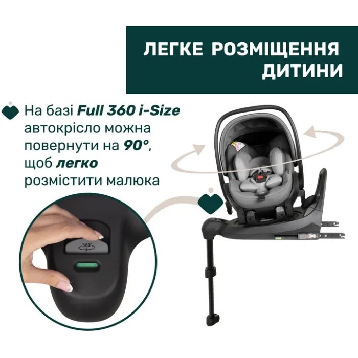 Автокресло Chicco First-Seat Recline i-Size Чорне (8058664174140) (87100.45) изображение 5