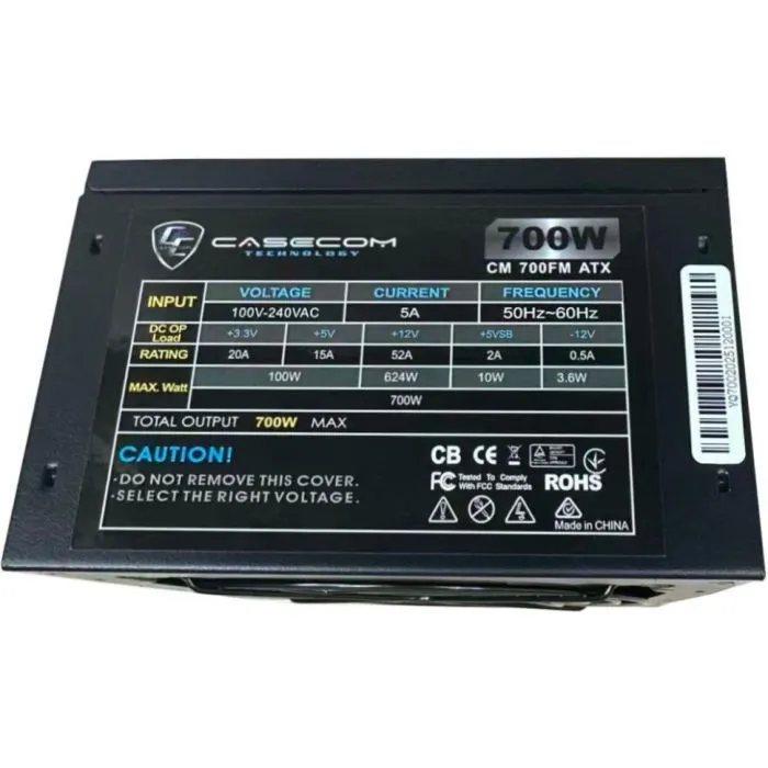 Корпус для ПК Casecom 700W (CM 700FM ATX) зображення 3