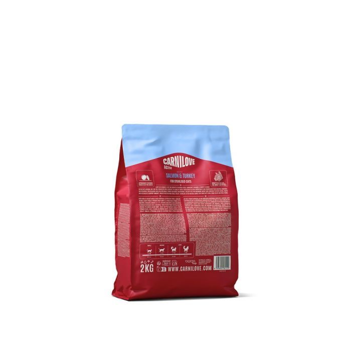 Сухой корм для кошек Carnilove Active Salmon & Turkey Sterilised 2 кг (8595602581559) изображение 2