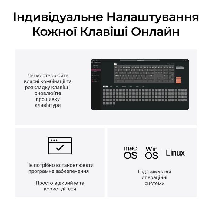 Клавіатура Keychron K5 Max Gateron Brown Switch RGB UA Black (K5M-H3-UA) зображення 11