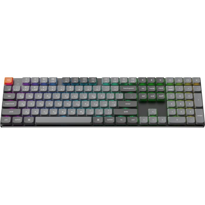 Клавіатура Keychron K5 Max Gateron Brown Switch RGB UA Black (K5M-H3-UA) зображення 2