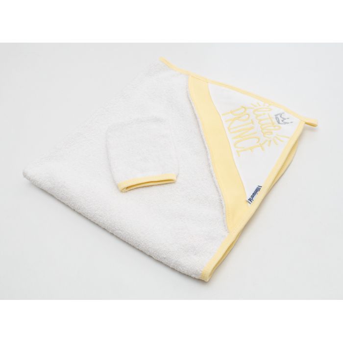 Полотенце для купания детское Miniworld уголок (16066-yellow) изображение 2