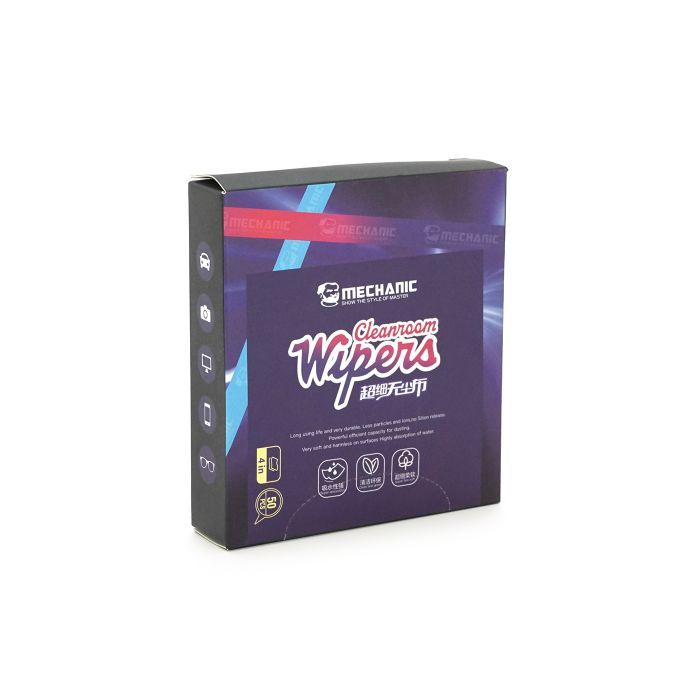 Салфетки MECHANIC Repair guy 10x10cm, box 50 pcs, ultra-thin antistatic (RP10x10/50/B)