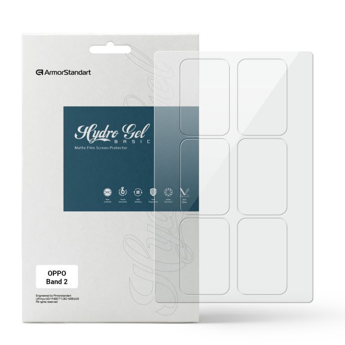 Плівка захисна Armorstandart Matte hydrogel OPPO Band 2 6 pcs (ARM92080)