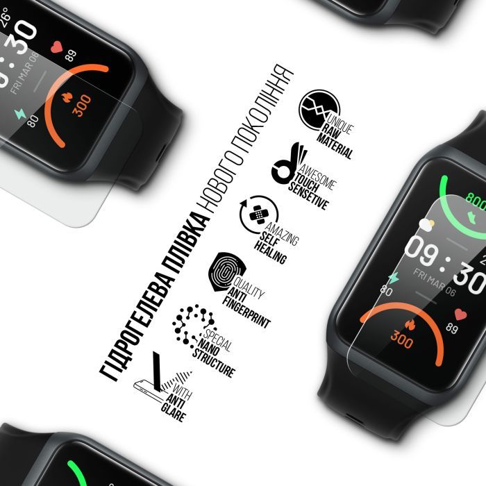 Плівка захисна Armorstandart Matte hydrogel OPPO Band 2 6 pcs (ARM92080) зображення 2