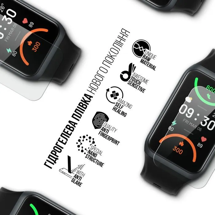 Плівка захисна Armorstandart Matte hydrogel OPPO Band 2 6 pcs (ARM92080) зображення 2