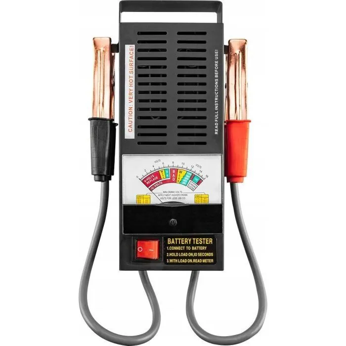 Тестер для акумуляторів Neo Tools 6–12V, 100A, аналоговий дисплей (11-984) зображення 2