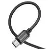 Дата кабель USB 2.0 AM to USB-C 1.0m BX87 Sharp black BOROFONE (6974443389043) изображение 2