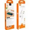 Дата кабель USB 2.0 AM to Micro 5P 1.0m 2.4A X196 white WUW (6972573335572) изображение 2