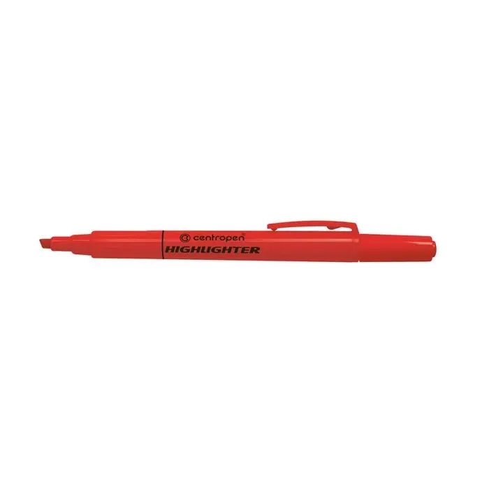 Маркер Centropen Fax 8722 1-4 мм клиновидный красный (8722/02)