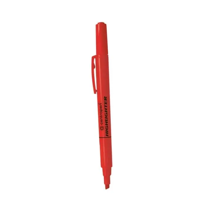 Маркер Centropen Fax 8722 1-4 мм клиновидный красный (8722/02) изображение 2