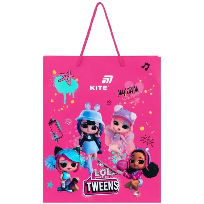 Подарочный пакет Kite LOL 26 х 32 см (LO26-266) изображение 2
