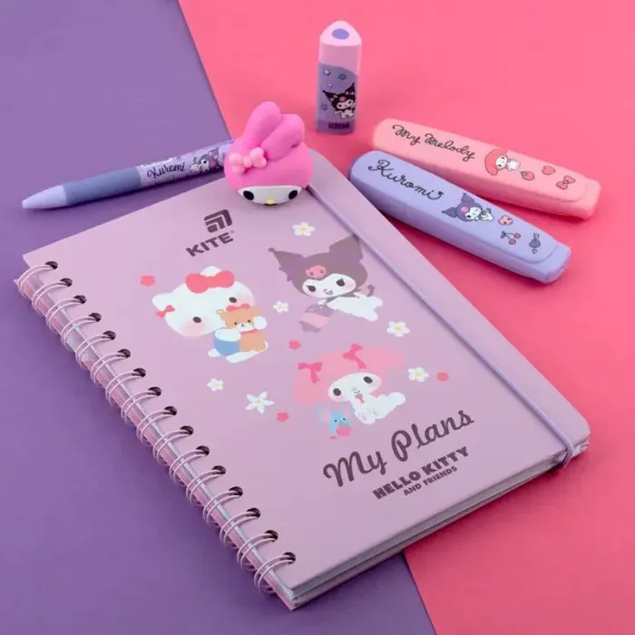 Еженедельник Kite детский на спирали Hello Kitty, твердая обложка (HK26-438) изображение 12