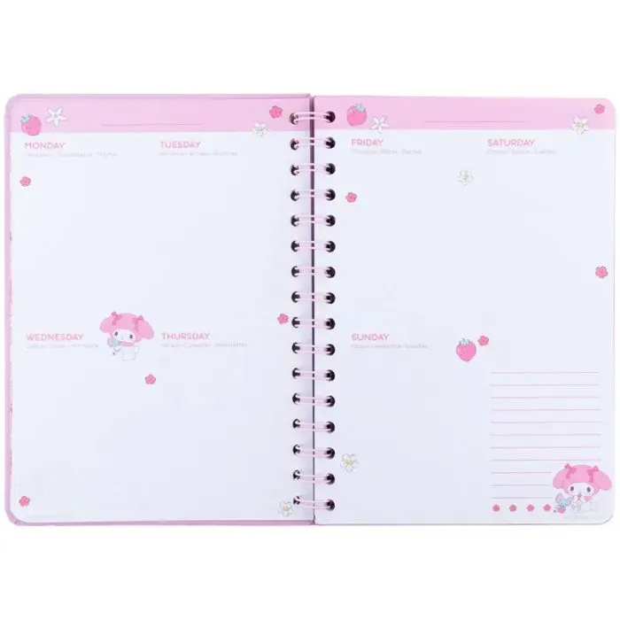 Еженедельник Kite детский на спирали Hello Kitty, твердая обложка (HK26-438) изображение 5