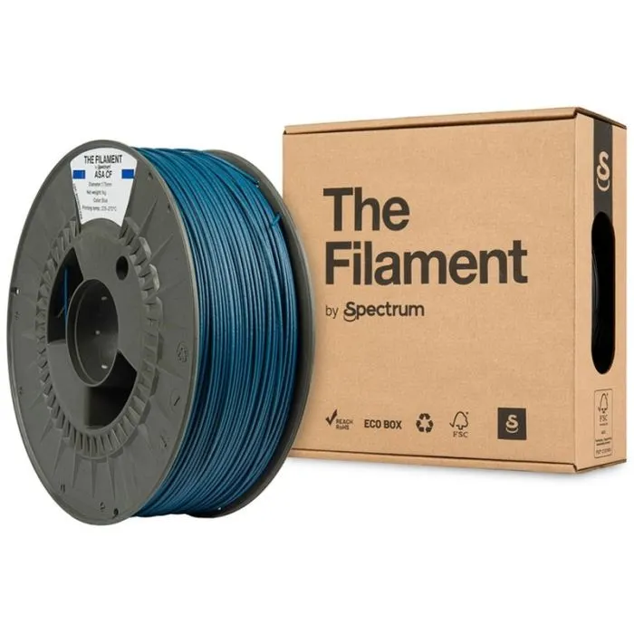 Пластик для 3D-принтера The Filament ASA CF 1.75mm 1kg Blue (TF-24216) изображение 3