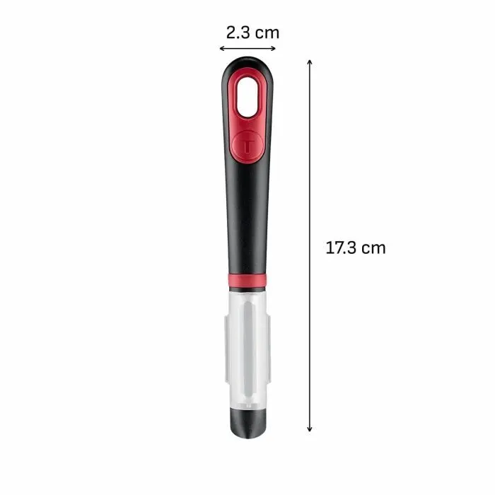 Овочечистка Tefal Ingenio+ вертикальна 17.3 см червоно-чорний (K1992034) зображення 6